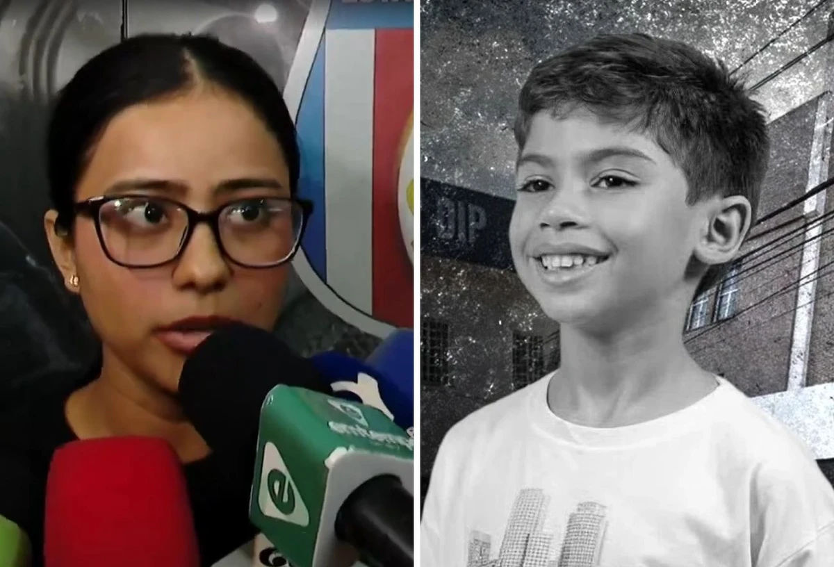 Raiza Bents aplicou a dose de adrenalina no menino Benício Xavier de Freitas