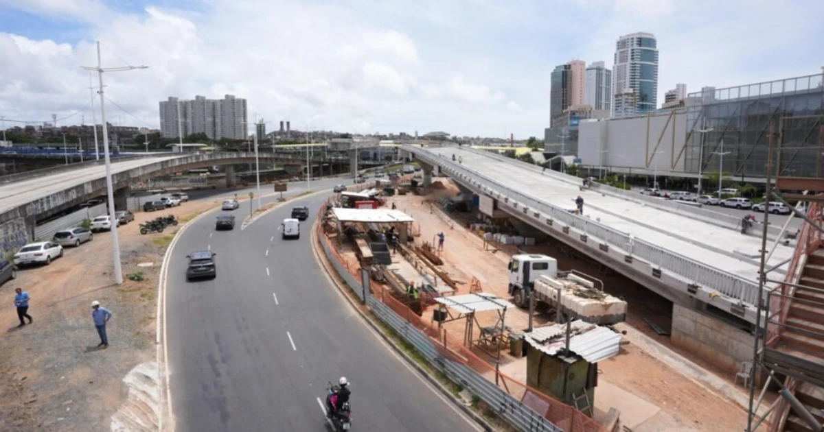 Imagem - Vias da Avenida Tancredo Neves serão fechadas para obra a partir desta quarta (10)