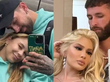 Imagem - Após rumores de affair de Flavia Saraiva e Léo Pereira, ex da ginasta curte foto de Karoline Lima