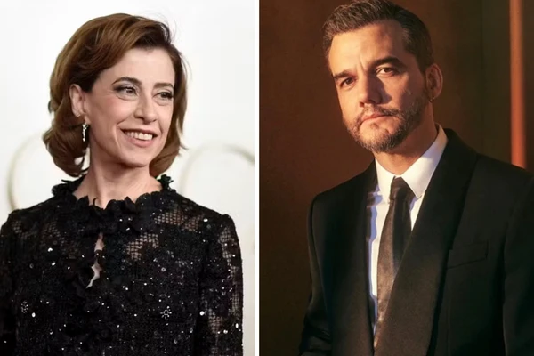 Fernanda Tores e Wagner Moura