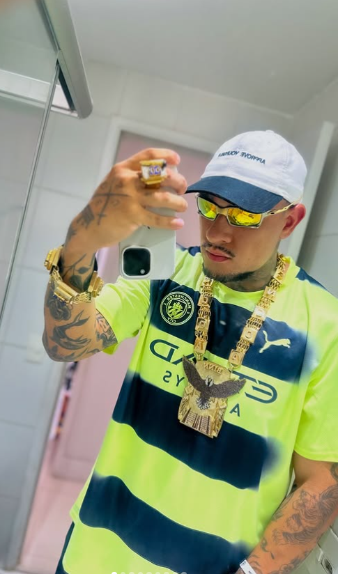 MC Binn antes e depois por Reprodução