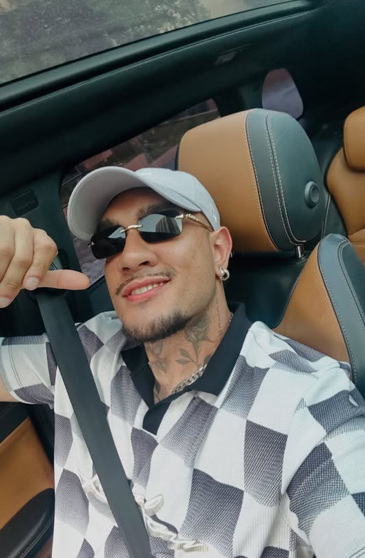 MC Binn antes e depois por Reprodução