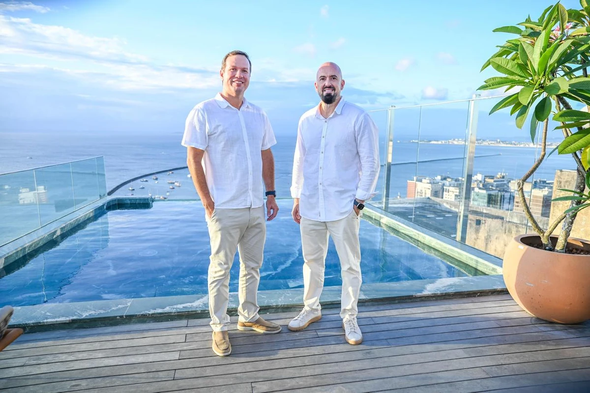 Moacy Bulhões e Maurício Lins