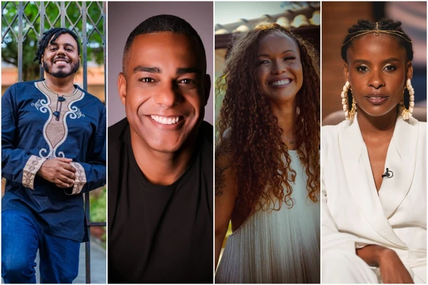 Paulo Rogério, Robson Jesus, Grazi Mendes e Monique Evelle