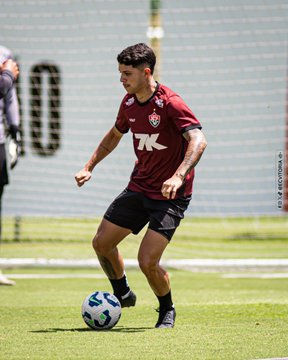 Último treino do Vitória antes de encarar o Bragantino  por Victor Ferreira/EC Vitória