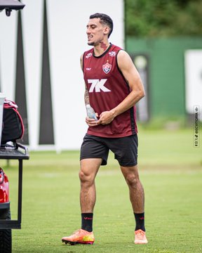 Último treino do Vitória antes de encarar o Bragantino  por Victor Ferreira/EC Vitória