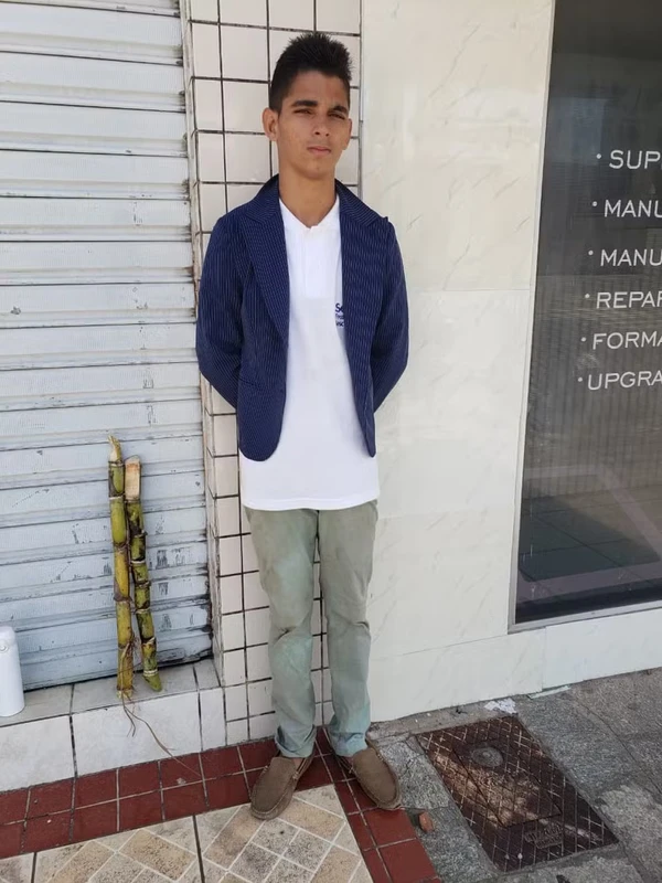 Vaqueirinho na juventude por Reprodução