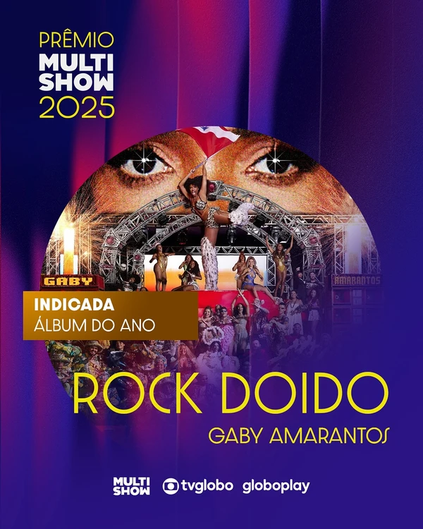 Álbum do Ano no Prêmio Multishow 2025 por Reprodução