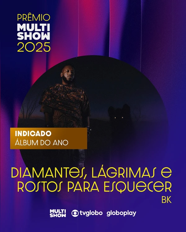 Álbum do Ano no Prêmio Multishow 2025 por Reprodução