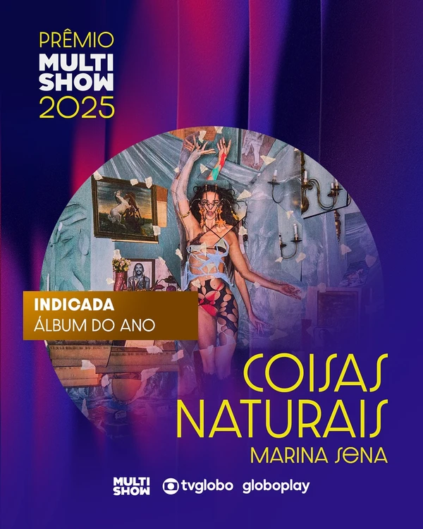 Álbum do Ano no Prêmio Multishow 2025 por Reprodução