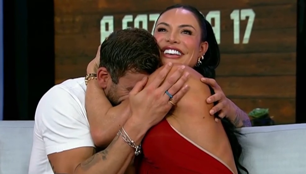 Aline Mineiro e Nizam  por Reprodução