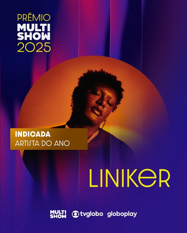 Artista do Ano no Prêmio Multishow 2025 por Reprodução/Instagram