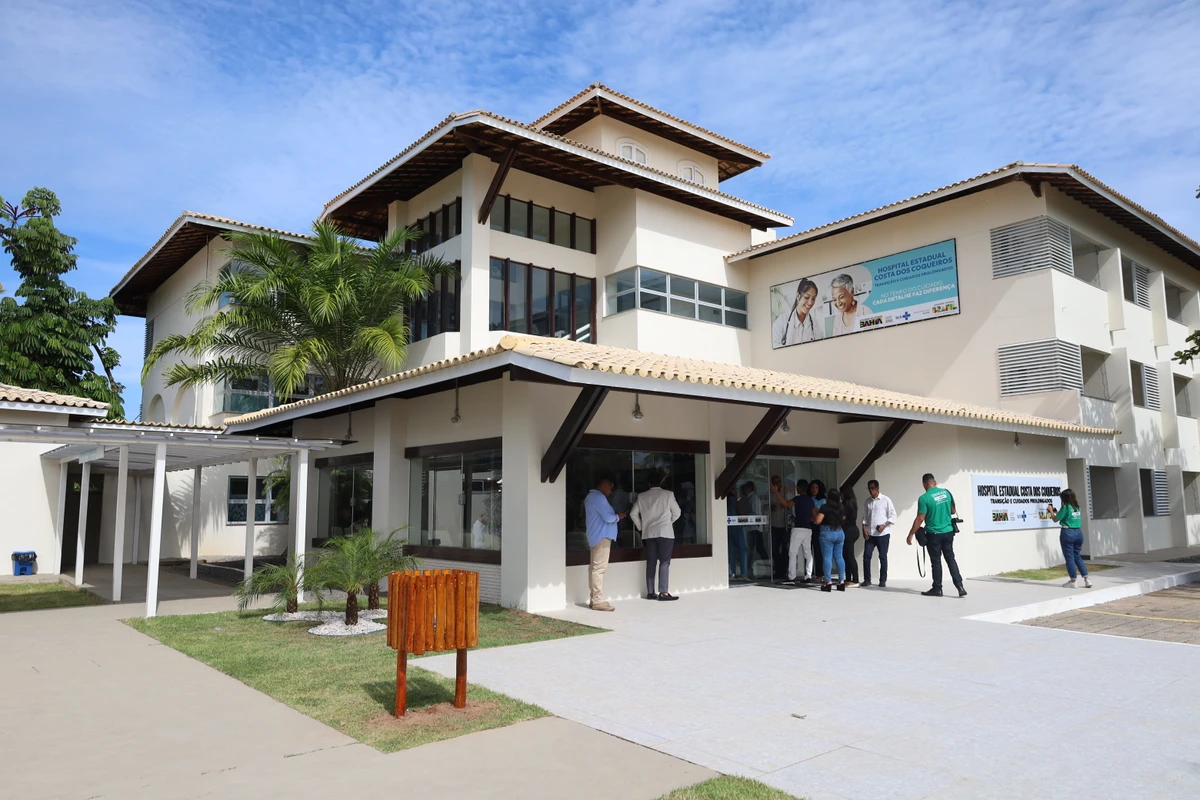 Hospital Costa dos Coqueiros (HCC), em Lauro de Freitas por Divulgação/FESF-SUS