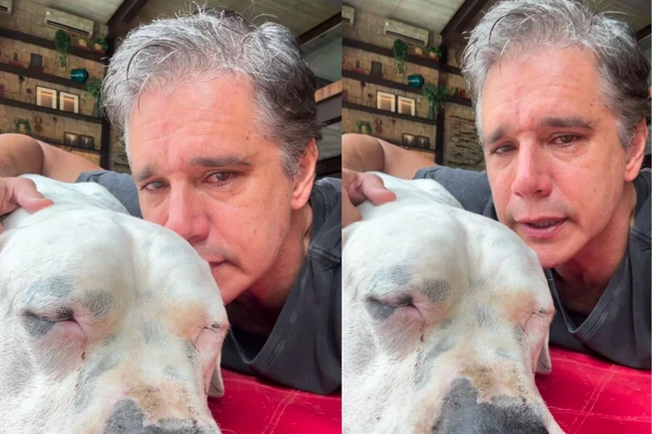 Márcio Garcia desabafou sobre situação de seu cachorro nas redes sociais