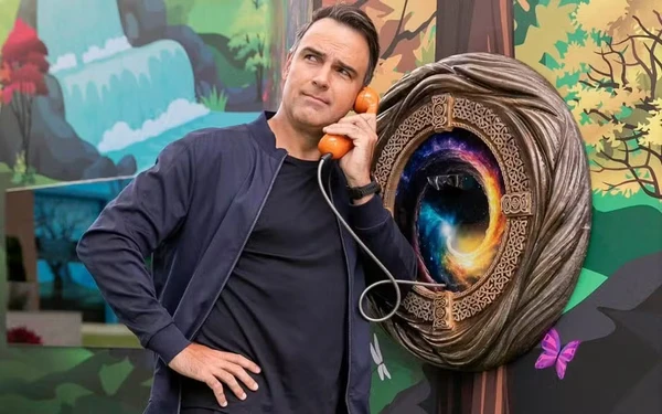 Tadeu Schmidt no Big Fone do BBB 24 