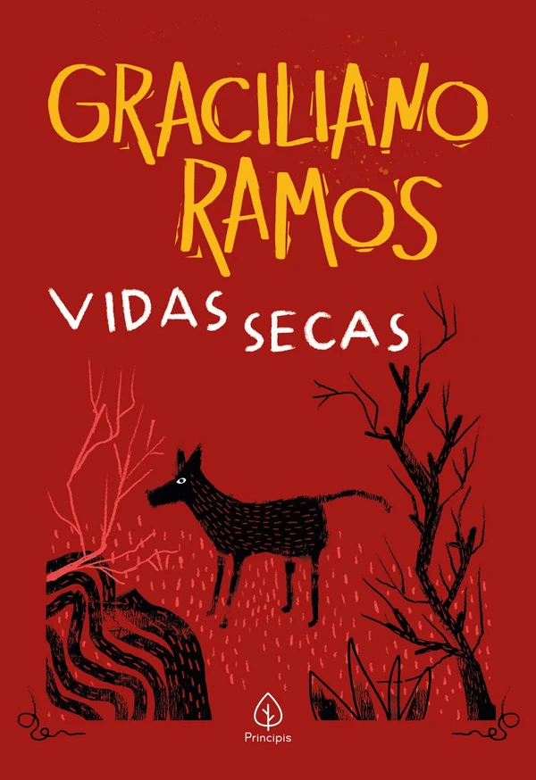 Vidas secas, de Graciliano Ramos (Principis), 96 páginas: A crueldade da seca e a vida miserável fazem com que uma família de retirantes sertanejos seja obrigada a se deslocar de tempos em tempos para áreas menos castigadas do sertão brasileiro nordestino.  por Divulgação
