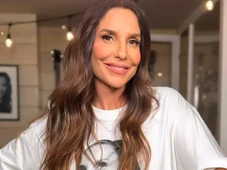 Imagem - Ivete Sangalo surge com filhas no maior parque de trampolim da Bahia
