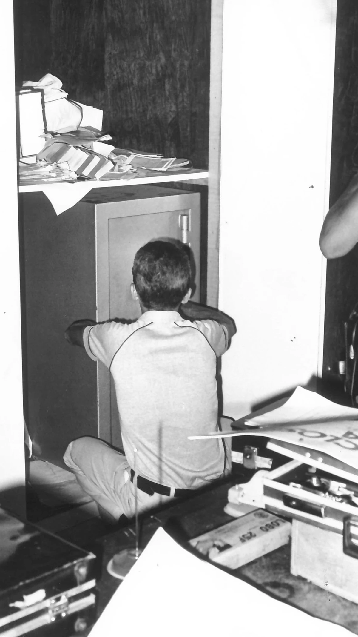 Abertura do cofre por José Ximbica/Arquivo CORREIO