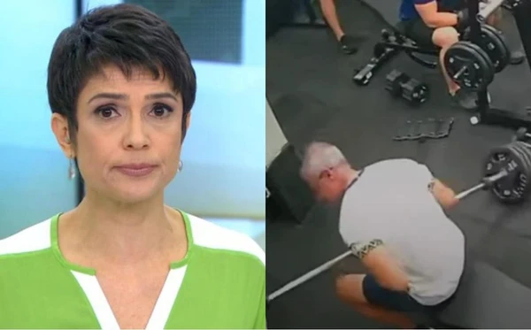 Acidente fatal com supino em academia repercute e traz de volta relato de Sandra Annenberg sobre ferimento no rosto