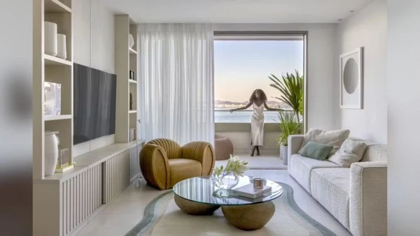 Apartamento de Clara Moneke por André Nazareth - CASACOR