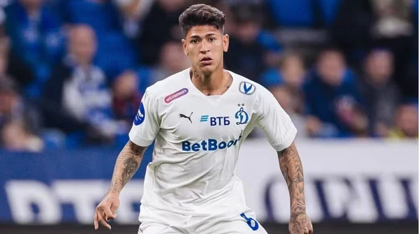 Colombiano Jorge Carrascal na época do Dinamo de Moscou por Reprodução