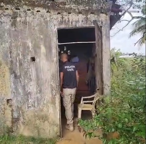 Idoso foi resgatado pela Polícia Civil por Divulgação/ PCBA