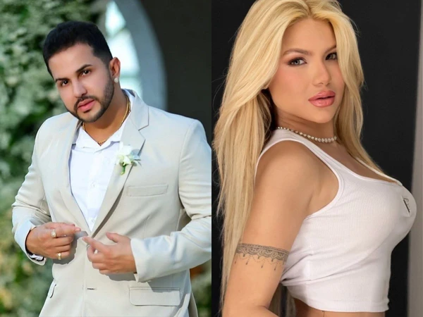 Influenciador Babal Guimarães é flagrado agredindo namorada, a modelo Karla Lessa, meses após condenação por Reprodução/Redes Sociais  