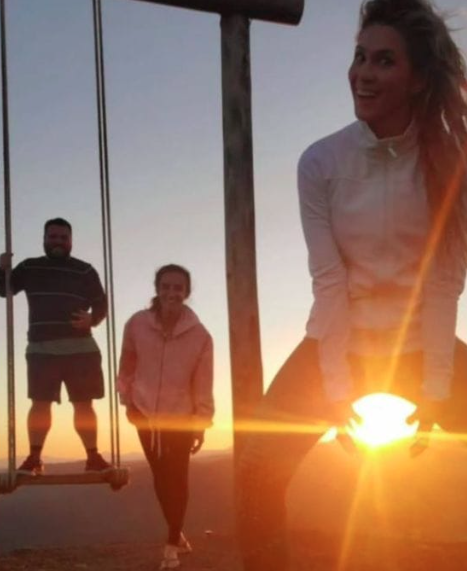 Apresentadora mostrou detalhes da vida em contato com a natureza em Santa Catarina por Reprodução | Redes Sociais