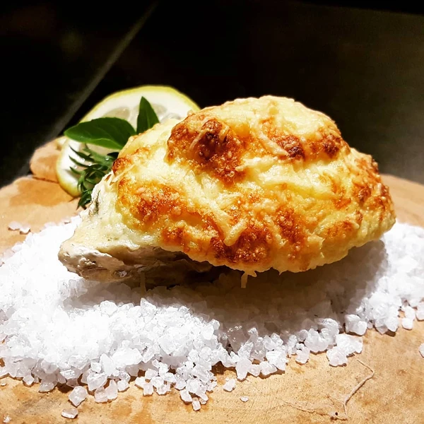 Suflê de limão siciliano e ostra por Reprodução/ Redes sociais