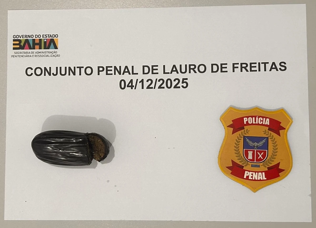 Apreensão foi feita por funcionários do conjunto penal