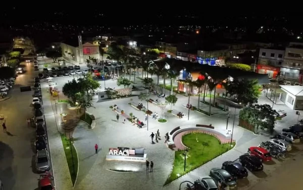 Araci, na Bahia por Divulgação