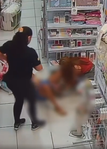 Mulher dá à luz em loja no Recife por Reprodução