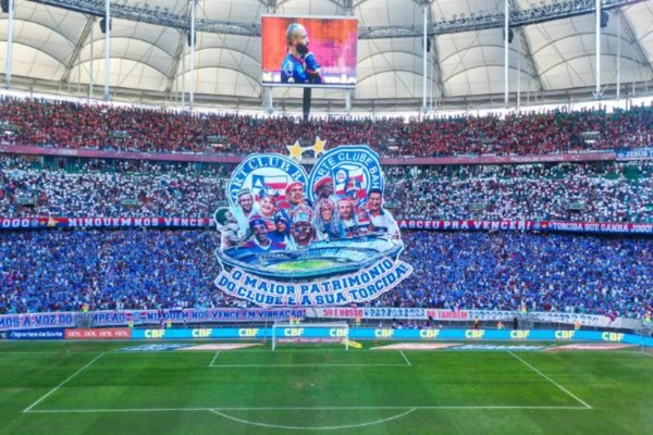 Torcida do Bahia na Fonte Nova