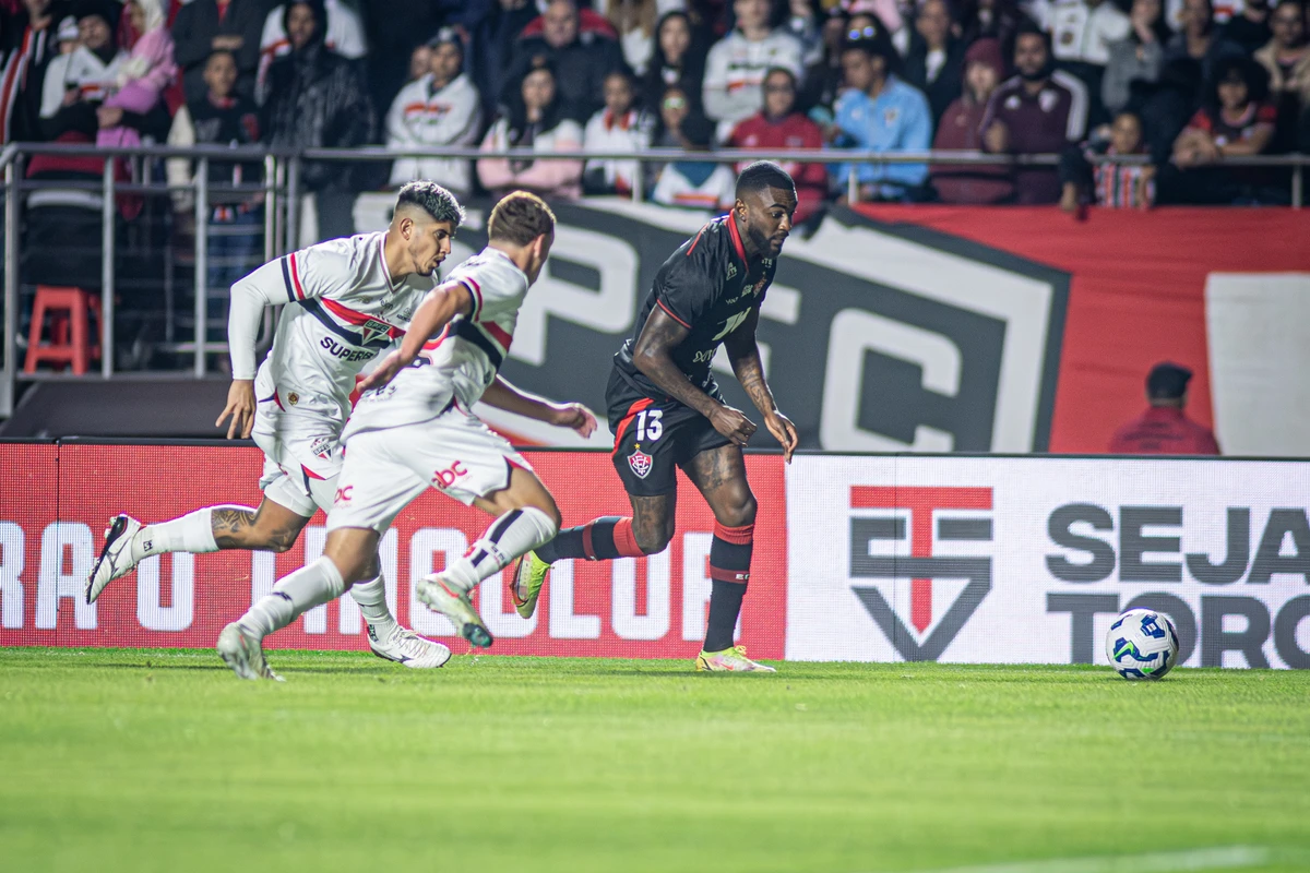 São Paulo 2x0 Vitória - 19ª rodada Série A 2025  por Victor Ferreira/EC Vitória