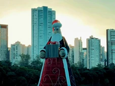 Imagem - Foi parar no Guinness: maior Papai Noel do mundo é brasileiro