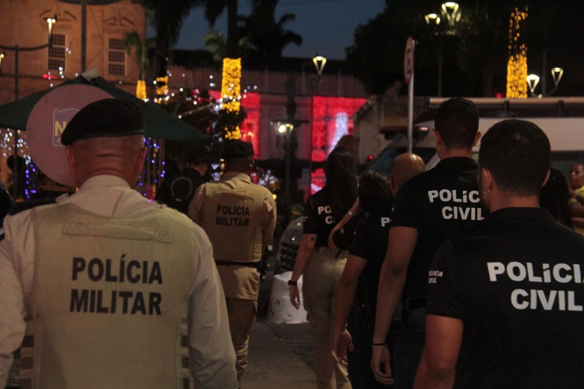 Reforço do policiamento no Centro Histórico de Salvador