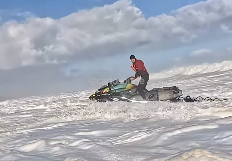 Veterano brasileiro foi resgatado por equipe especializada em Portugal por Reprodução/Redes sociais