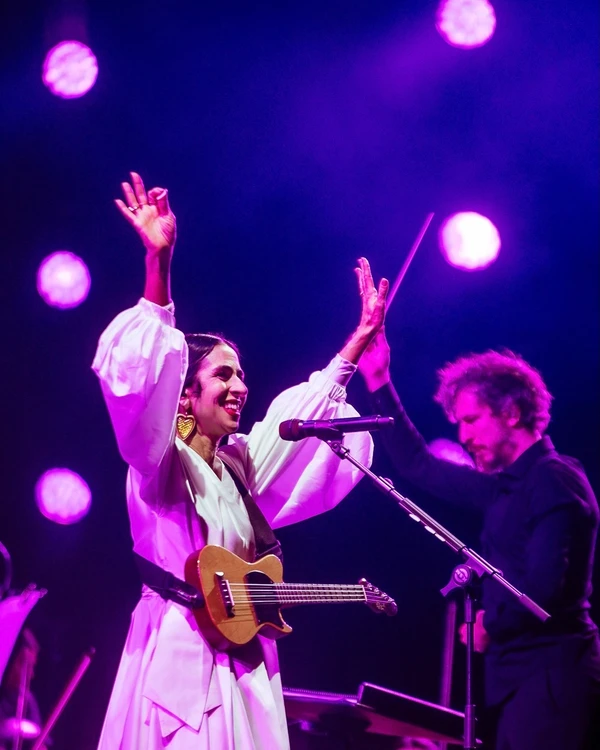 Marisa Monte na turnê 'Phônica' por Divulgação/Redes sociais