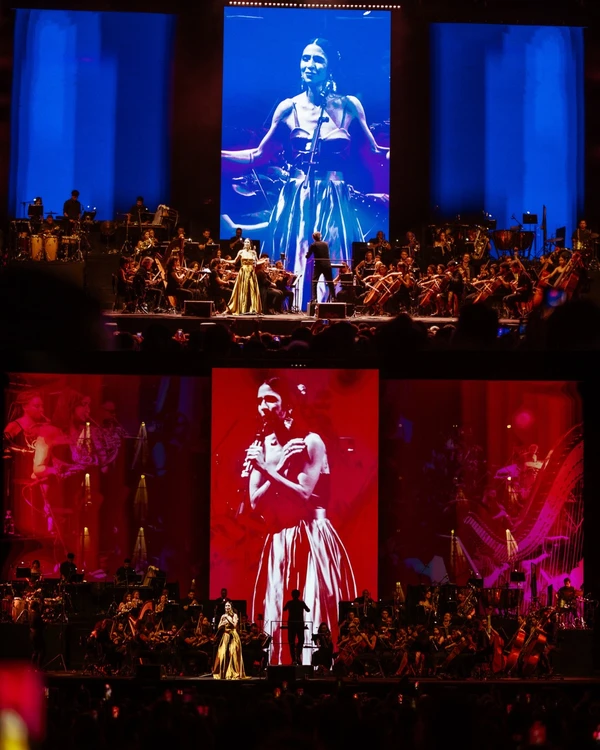 Marisa Monte na turnê 'Phônica' por Divulgação/Redes sociais