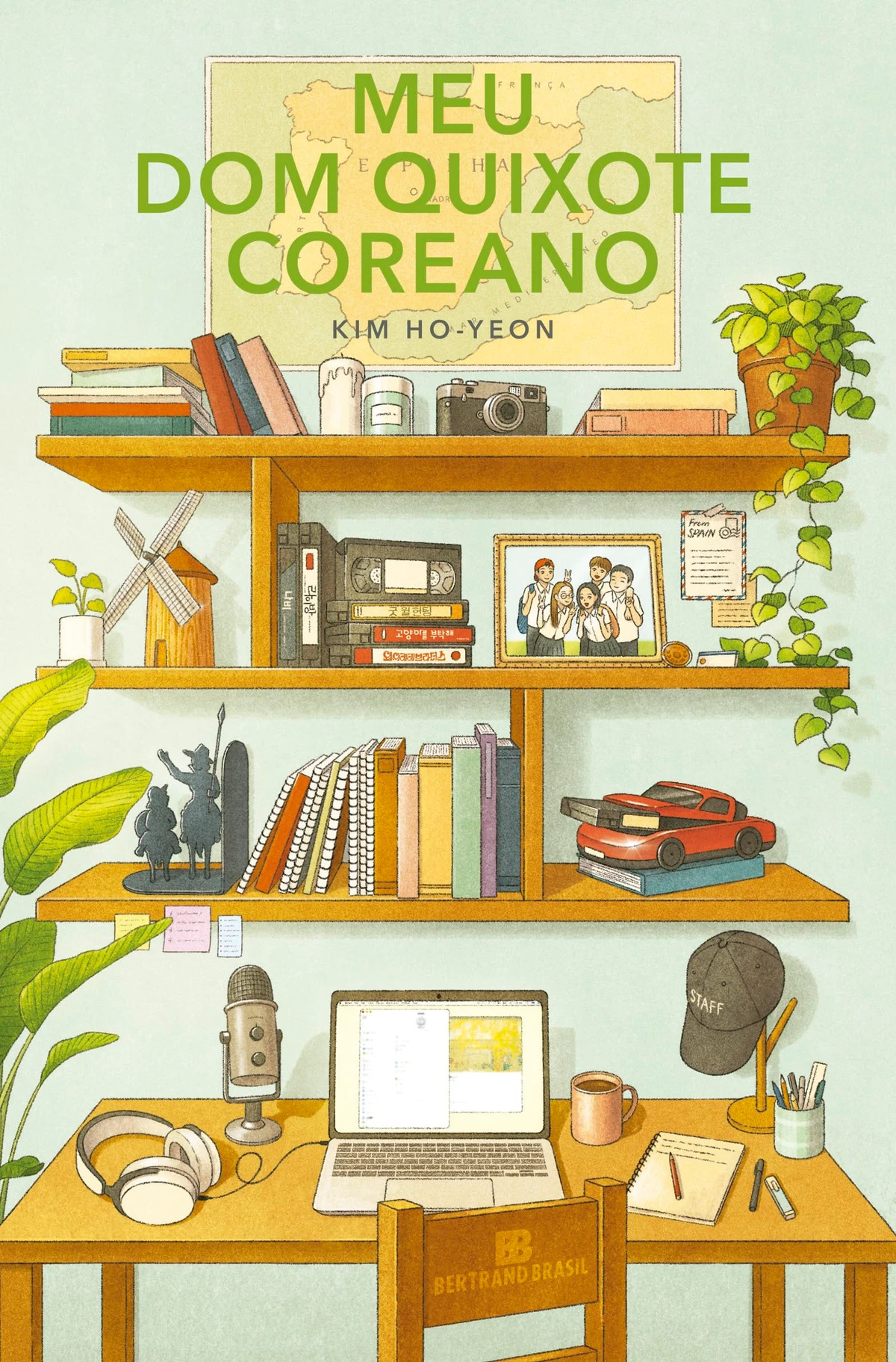 Meu Dom Quixote Coreano, de Kim Ho-Yeon (Bertrand Brasil): uma homenagem à obra de Cervantes, é uma reflexão profunda sobre os sonhos que nos guiam, as pessoas que conhecemos ao longo da vida e a força que nos move mesmo quando tudo ao redor parece desmoronar.  por Divulgação