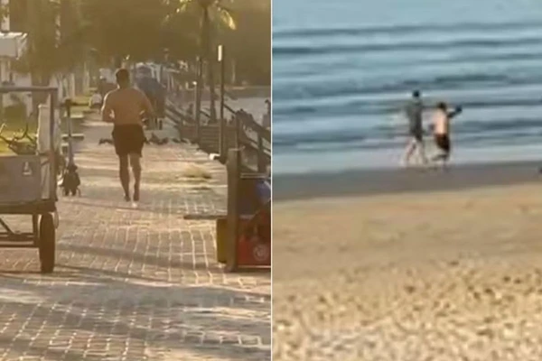 Militar perseguiu e matou assaltante com ao menos oito tiros por Reprodução