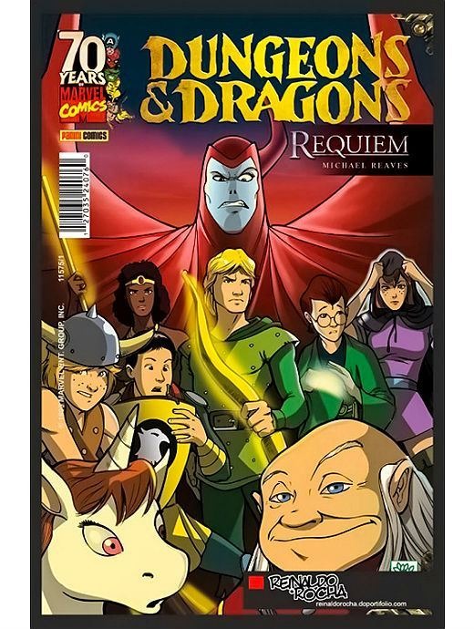 O último episódio aconteceu em forma da HQ, ilustrado pelo cartunista brasileiro Reinaldo Rocha. por Reprodução