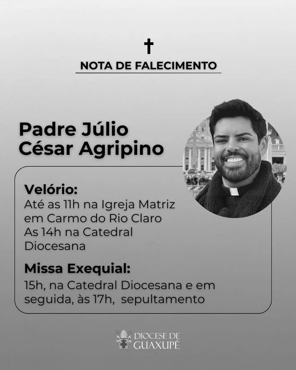 Padre Júlio Cesar Agripino por Reprodução