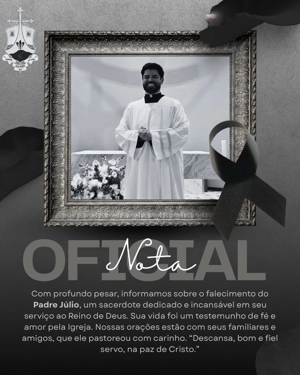 Padre Júlio Cesar Agripino por Reprodução