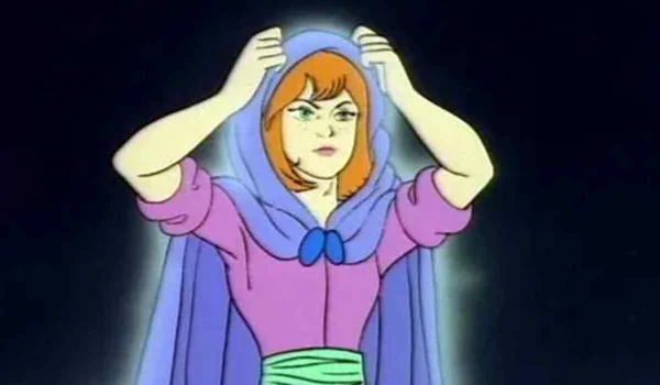 Sheila, a ladra: reparou que todos tinham uma classe, como feiticeiros e bárbaros, menos Sheila? A classe dela era a ladra, por isso tinha o poder de ficar invisível. Mas pegava mal dizer isso para as crianças da época... por Reprodução