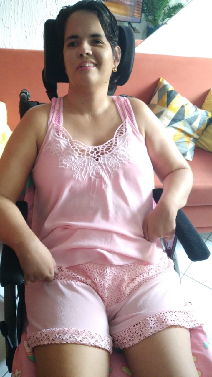 TJBA julga recurso de indenização; Paloma ficou tetraplégica após ser jogada de carro por empresário por Acervo Pessoal 