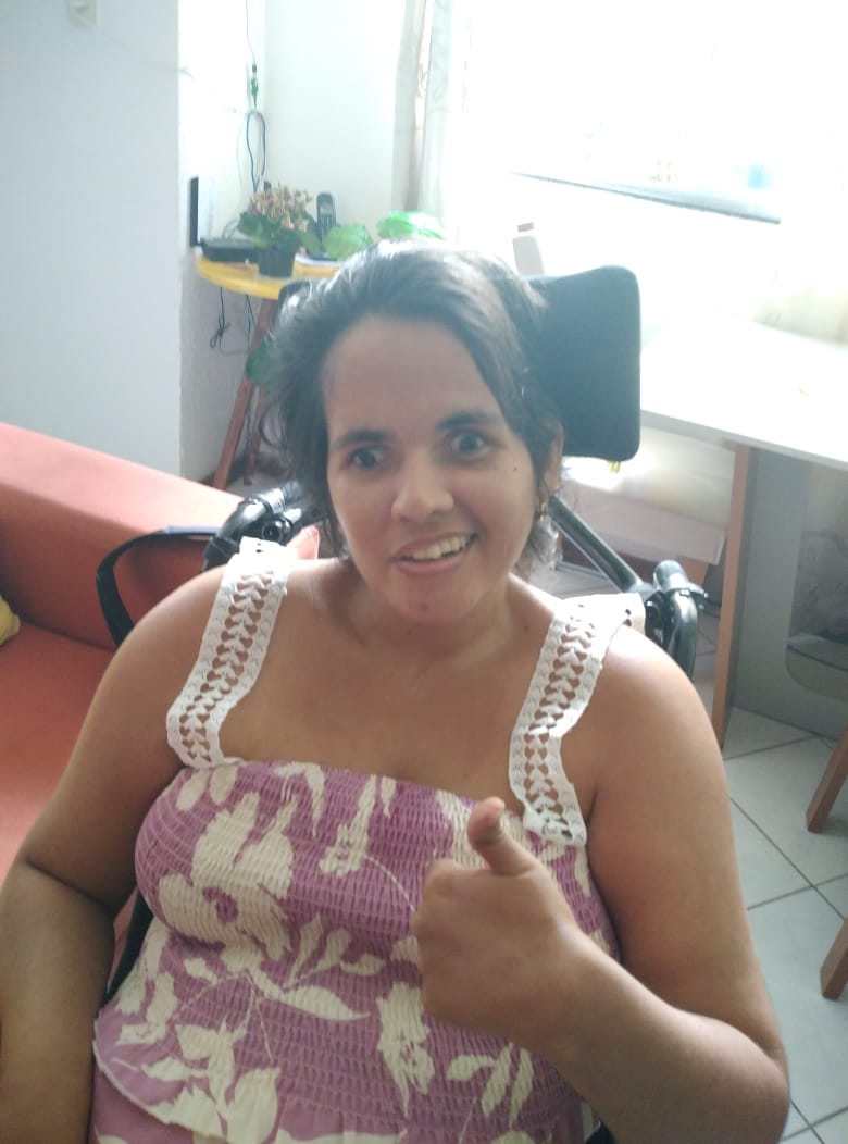 TJBA julga recurso de indenização; Paloma ficou tetraplégica após ser jogada de carro por empresário por Acervo Pessoal 