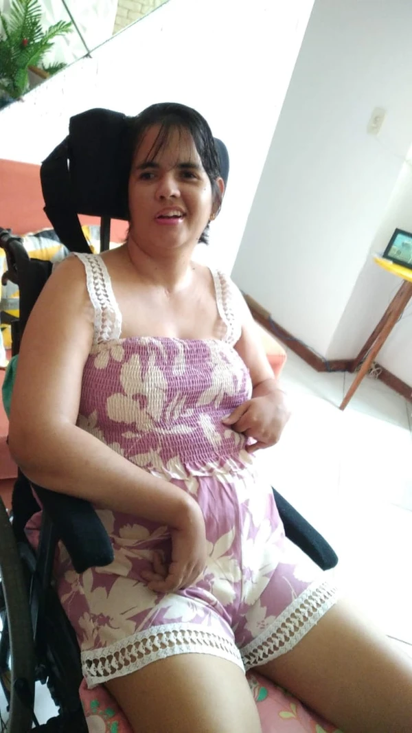 TJBA julga recurso de indenização; Paloma ficou tetraplégica após ser jogada de carro por empresário por Acervo Pessoal 