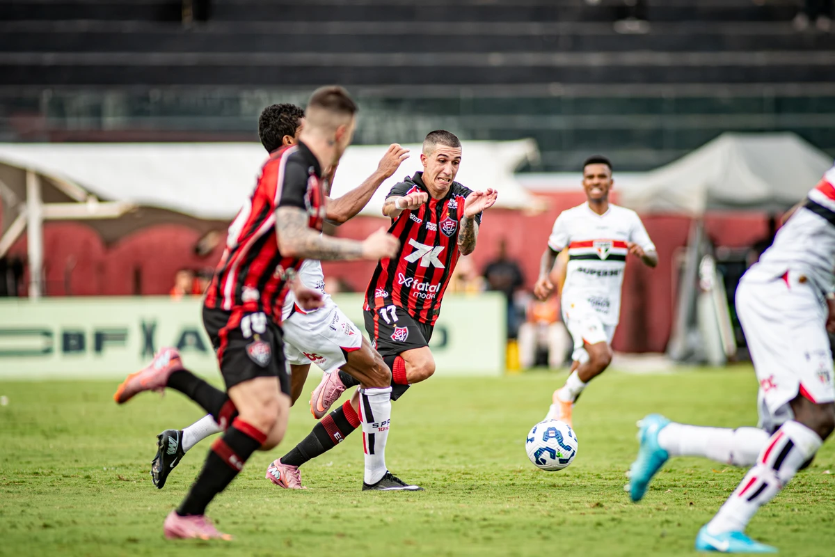 Vitória 1x0 São Paulo - 38ª rodada Brasileirão Série A 2025 por Victor Ferreira/EC Vitória