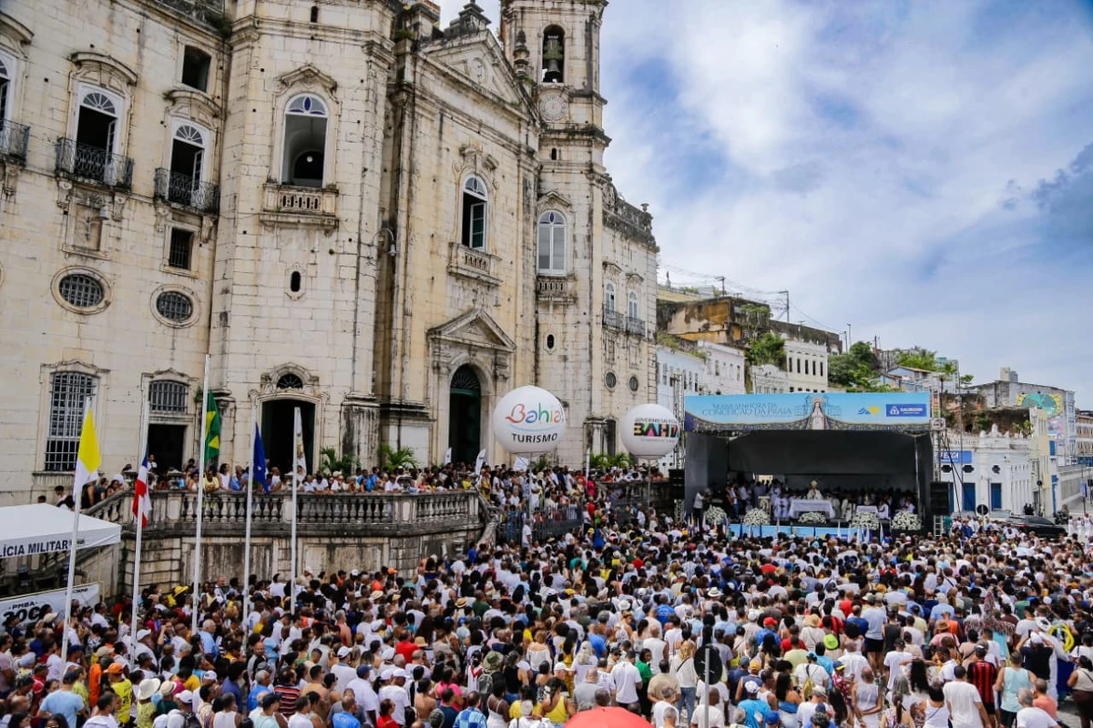 Dia de Nossa Senhora da Conceição da Praia por Arisson Marinho